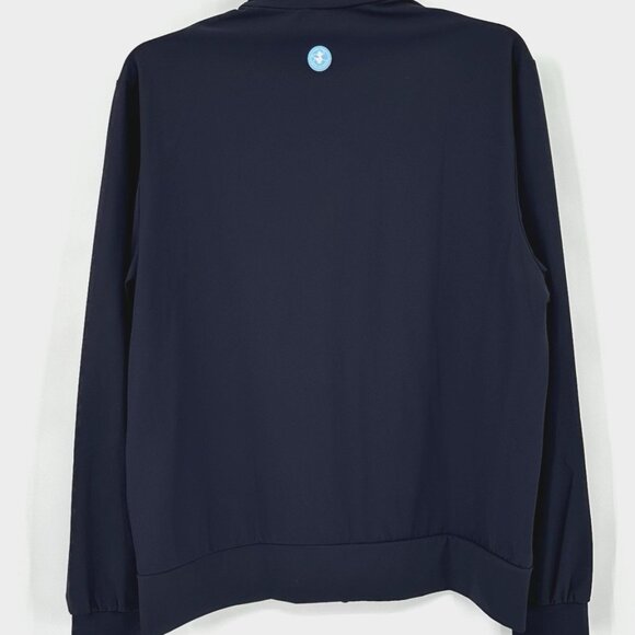 SAVE THE DUCK jacket coat windbreaker softshell lightweight zip up blue MEDIUM - Picture 8 of 11